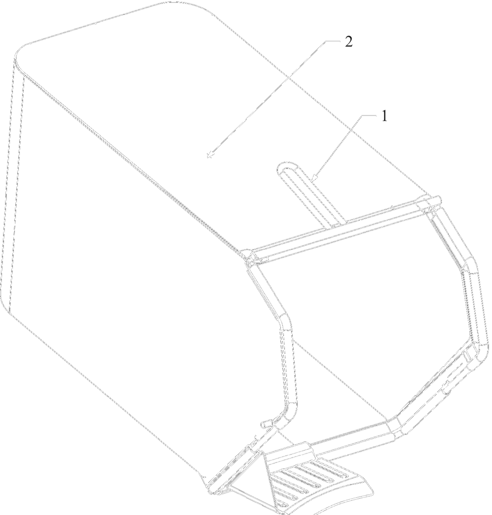 Grassbag Diagram and Parts List for 12AVO23Z752 2022 Yard Machines Lawn Mower